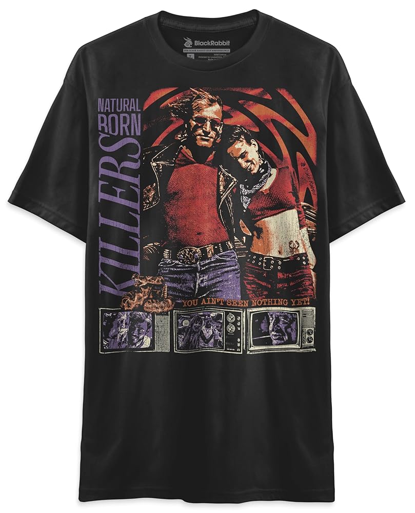Natural Born killers Tシャツ Natural Born Killers 90s Movie Retro Vintage Unisex Classic